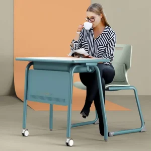 Primary and Secondary Students School Desks Training Table for Kid Children Learning Home Writing Desk