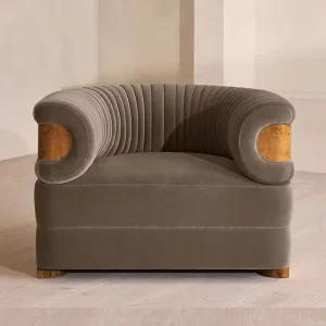 Private Luxury Bespoke Furniture Living room Olive One Seat Chesterfield Sofa