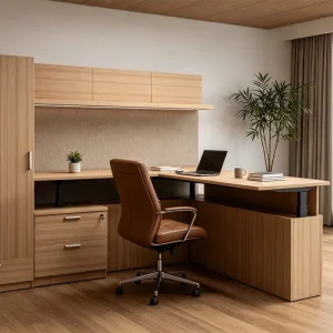 Private Office Room Modular Combination Eco-Friendly Adjustable Wall Mount Executive Desk Modern Luxury Office Desks