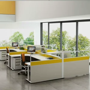 Profession Cubicles Modular 4 Person Office Workstation Desk Cubicle