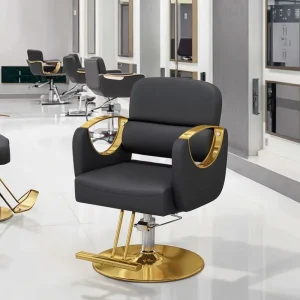 Professional Beauty Hair Salon Barber Chair Modern Design Lift Type Rotatable Hair Salon Dedicated Chair