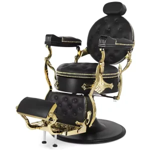 Professional Black Adjustable Barber Chair with Barber Shop Men Chair