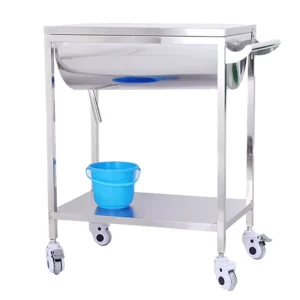 Professional Class I Stainless Steel Medical Debridement Vehicles for Hospitals and Clinics