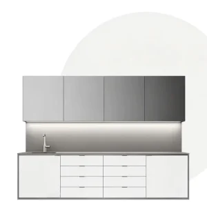 Professional Dental Medical Clinic Cabinet with Sink – Modular Stainless Steel Hospital Laboratory Furniture