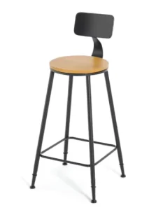 Professional Factory Supply Multi Colors Modern Bar Chair Kitchen High Chair Metal Frame Chair