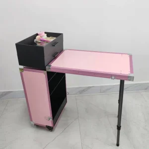 Professional Folding Nail Tech Table Desk Nail bar Workshop for Technician