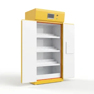 Professional Full Steel Flammable Storage Cabinet for Hospital School Laboratory Use Leak proof Sump Acid Alkali Resistant CE