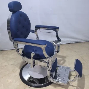 Professional Gold Barber Chair Durable Salon Furniture for Barbershop