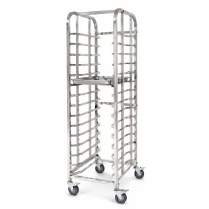 Professional Grade 304 201 Stainless Steel Commercial Sheet Pan Rack Mobile Food Cart Stainless Steel Dining Cart