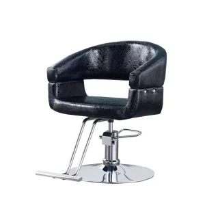 Professional High End Hair Salon Barber Chair Multifunctional Rotatable Durable Foldable Modern Simple Design PVC Material
