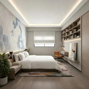 Professional Hotels Apartment Project Turnkey Solution Customized Luxury Bedroom Furniture Modern Hotel Furniture Bedroom Sets