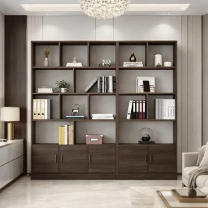 Professional Lateral File Cabinet Large Capacity Document Storage Cabinet Hospital Workspace Contemporary Office Cabinet