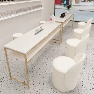 Professional Manicure Table Nail Art Nail Salon Beauty Shop Nail Desk Table Luxury Single Seater Salon Manicure Table