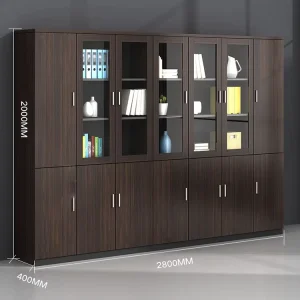 Professional Manufacture Wooden Office Cupboards Filing Cabinet
