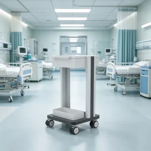 Professional Medical Aesthetic Trolley with Drawer & Monitor Mount for Dermatology Clinic