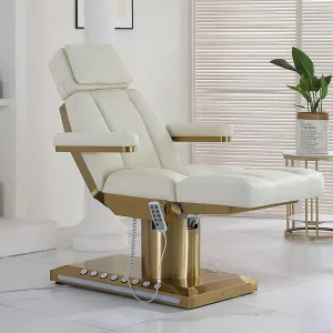 Professional Memory Foam Topper Electric Aesthetic Bed Facial Massage Folding Electric Salon Shampoo Chair
