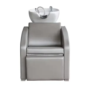 Professional PU Shampoo Chair Adjustable Salon Shampoo Bed for Barbershop Hairdressing & Head Spa Equipment