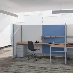 Professional Steel Cubicle Workstations Modern for Living Room Office Use Flexible Layout Integrated Cable Management