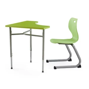 Professional Supplier Classroom Kids School Furniture Desk and Chair Set for School Students