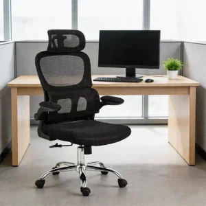 Professional Support Modern Office Chair Ergonomic Office Chair with Headrest Adjustable Lumbar for Office Staff and Home Use