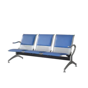 Public Beam Seating Hospital Sofa Waiting Chair Metal Airport Link Chairs