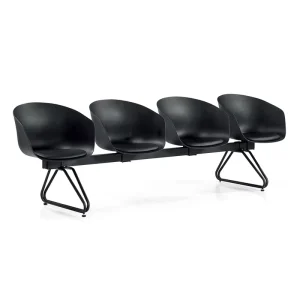Public Waiting Chairs Metal Commercial Furniture for Airport Hospital Mall Bank & School Use Modern Design Easy Clean