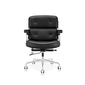 QS OLC03 PU Leather Home Office Chair Leisure Chair Charles Lobby Executive Office Chair