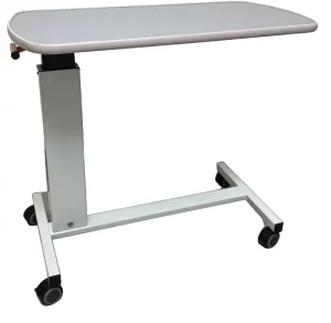 QY 02 Medical Dining Overbed Table Hospital Bed Table for Hospital Use