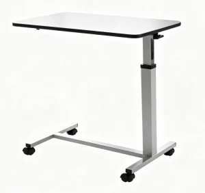 QY 05 Hospital Bedside Table Waterproof Particle Board Desktop Hospital Furniture