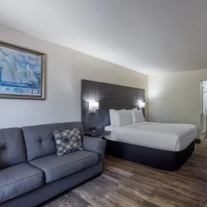 Quality Inn Luxury Hotel Room Furniture Modern Wood Bedroom Sets for Living Room & Apartment