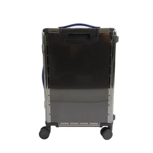 Real Carbon Fiber Travel Luggage Black Carbon Fiber Suitcase Durable Travel Trolley Bag Hard Shell Trolley Suitcase and TSA Lock