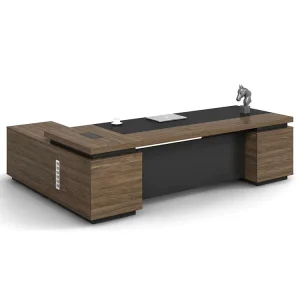 Reception Luxury Wooden Office Desk Boss Office Desk Modern Meeting Table Office Desk and Chair Set