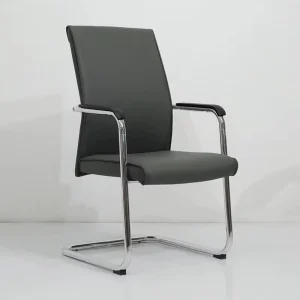 Reception Seating Office Desk Chairs for Office Hotel Meeting Room Ergonomic PU Leather Conference Chair
