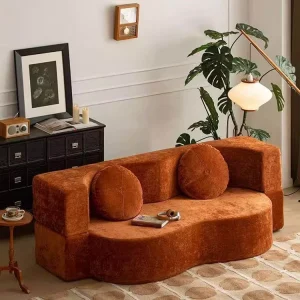 Reclinable Lazy Sofa Set Modular Compressed Sofa Foldable Suitable for Living Rooms Hotels Villas
