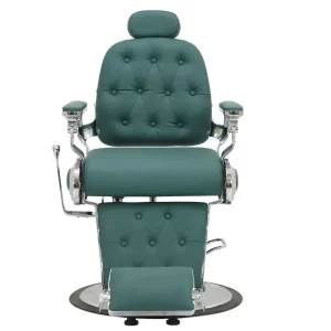 Reclining Modern Men’s Barber Chair with Adjustable Height for Beauty Salon and Barbershop Styling