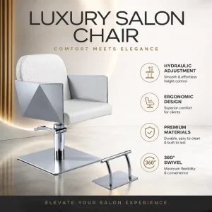 Reclining Styling Hydraulic Barber Chair for Barbar Shop Hair Salon Furniture Hair Salon Chair