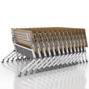 Rectangle Training Desk Foldable