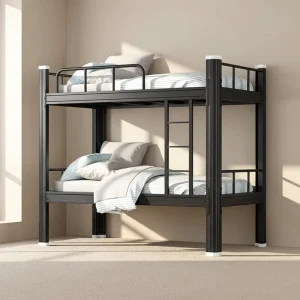 Reliable Industrial Modern Steel Adjustable Bunk Bed Customized Durable for Bedroom Student Dormitory Hotel Hospital School