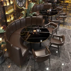Restaurant Bar Furniture Designs Sofa Booth Seat Dining Cafe Commercial Furniture