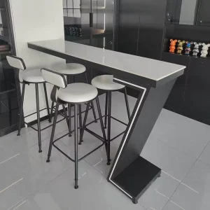 Rock Plate Bar Table Home Creative Family Living Room Sofa Side Partition Bar Integrated High Table Long Table