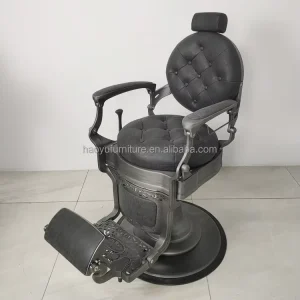 Round Back Barber Chair