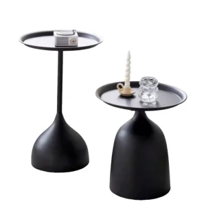 Round Low Coffee Table Modern Nordic Wrought Iron