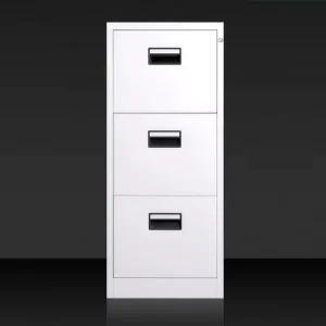Rustproof Metal 3 Drawer Vertical Filing Cabinet Heavy Duty Steel Organizer