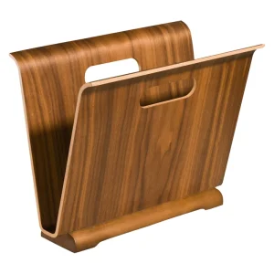 SAMDI School Office Desk Coffee Table Storage Newspaper Display Bookshelf Holder Wood Magazine Racks
