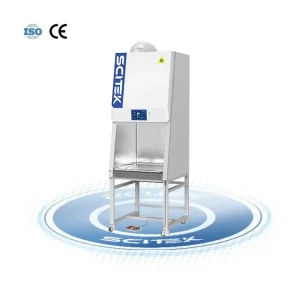 SCITEK Class II Biological Safety Cabinet B2 100% Air Exhaust Stainless Steel Modern Design Hospital Use