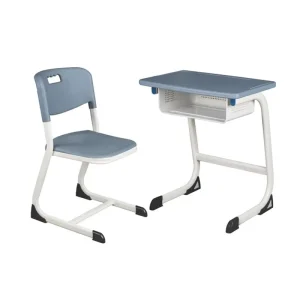 SF 5007 Modern Design Height Adjustable Melamine Metal Seat School Desk Chair Set Commercial Bedroom Student Furniture