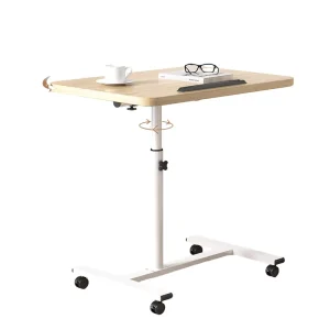 SG Portable Multi-function Adjustable Overbed Bedside Table with Wheels Class II Lifetime Warranty Hospital