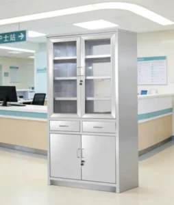 SHC23 Clinic Furniture Medical Clean Operation Table Room Medical Cabinets Western Storage Cabinet