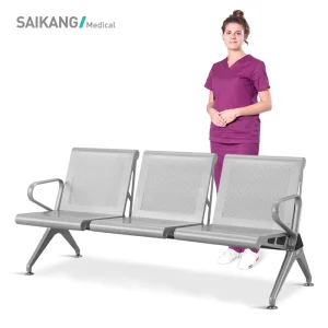 SKE008 1 Modern Aluminium Airport And Salon Waiting Chair