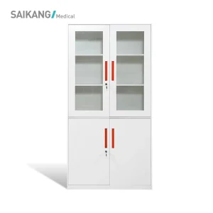SKH092 Hospital Furniture Stainless Steel Medical Instrument Cabinets Storage Locker Office Cabinets